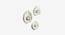 Falcon Wall Mirror - Set of 3 (Ivory Finish) by Urban Ladder - Details - 
