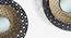 Louvre Wall Mirror - Set of 3 (Black Finish, Round Shape) by Urban Ladder - Design 1 Side View - 302608