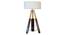 Cricket Tripod Lamp (Brown, White Shade Colour, Cotton Shade Material) by Urban Ladder - Design 1 Details - 302636
