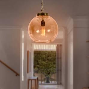 Ceiling Lights Design Alufoil Hanging Lamp (Amber)