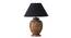 Ariana Table Lamp (Natural, Black Shade Colour, Cotton Shade Material) by Urban Ladder - Design 1 Details - 302704