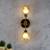 Caleb glass sconce lp