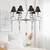 Carson chandelier chrome lp
