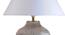Cumberland Table Lamp (White Shade Colour, Cotton Shade Material, White - Distressed Finish) by Urban Ladder - Design 1 Close View - 302914