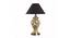 Zelda Table Lamp (Black Shade Colour, Cotton Shade Material, Champagne) by Urban Ladder - Design 1 Details - 302931