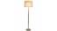 Unicorn Floor Lamp (White, White Shade Colour, Cotton Shade Material) by Urban Ladder - Design 1 Details - 302993