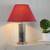Tisdale table lamp maroon lp