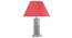 Tisdale Table Lamp (Brown, Cotton Shade Material, Maroon Shade Colour) by Urban Ladder - Design 1 Details - 303018