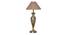Tasha Table Lamp (Antique Brass, Cotton Shade Material, Beige Shade Colour) by Urban Ladder - Design 1 Details - 303043
