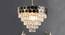 Stavith Chandelier (Black & Gold) by Urban Ladder - Design 1 Half View - 303067
