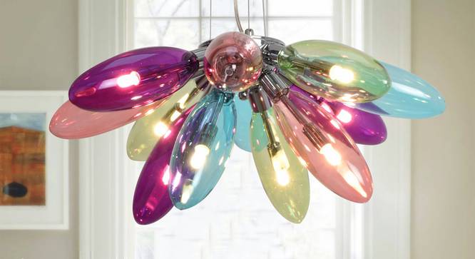 Sputnik Chandelier by Urban Ladder - Design 1 Half View - 303217