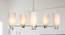 Sasha Chandelier (Chrome) by Urban Ladder - Design 1 Half View - 303224