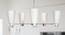 Sasha Chandelier (Chrome) by Urban Ladder - Design 1 Semi Side View - 303225