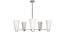 Sasha Chandelier (Chrome) by Urban Ladder - Front View Design 1 - 303227