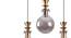 Rosenfort Hanging Cluster (Amber Gold) by Urban Ladder - Design 1 Close View - 303298