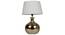 Dale Table Lamp (Brass Base Finish, Cotton Shade Material, White Shade Color) by Urban Ladder - Design 1 Details - 303332