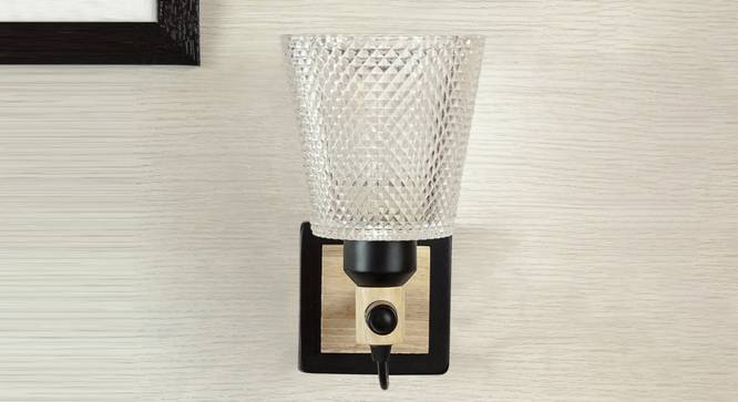 Meirit Wall Light (Black) by Urban Ladder - Design 1 Semi Side View - 303375