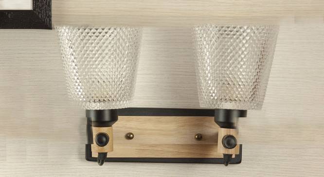 Meirit Wall Light (Black) by Urban Ladder - Design 1 Semi Side View - 303385