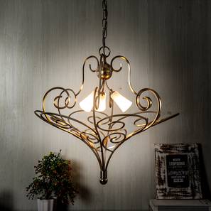 Chandeliers Design Syama Chandelier (Gold & Silver)