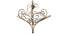 Maggimae Chandelier (Gold & Silver) by Urban Ladder - Front View Design 1 - 303434