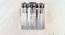 Orchid Wall Light (Chrome) by Urban Ladder - Design 1 Semi Side View - 303481