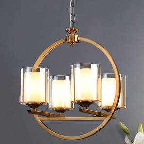 Chandeliers Design Sageera Chandelier (Brass White)