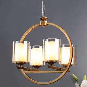 Decorative Lights Design Sageera Chandelier (Brass White)