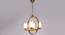 Masakee Chandelier (Brass White) by Urban Ladder - Front View Design 1 - 303503