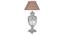Reko Table Lamp (Clear Finish, Cotton Shade Material, Beige Shade Colour) by Urban Ladder - Design 1 Details - 303602