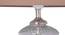 Reko Table Lamp (Clear Finish, Cotton Shade Material, Beige Shade Colour) by Urban Ladder - Close View - 