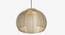 Tappa Hanging Lamp (Gold Finish, Spherical Shape) by Urban Ladder - Cross View Design 1 - 303631