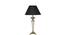 Dolton Table Lamp (Antique Brass, Black Shade Colour, Cotton Shade Material) by Urban Ladder - Design 1 Details - 303637