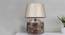 Hector Table Lamp (Brown, Cotton Shade Material) by Urban Ladder - Design 1 Half View - 303960