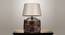 Hector Table Lamp (Brown, Cotton Shade Material) by Urban Ladder - Design 1 Semi Side View - 303961