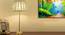 Hexa Table Lamp (Grey Shade Colour, Cotton Shade Material, Brass White) by Urban Ladder - Half View Design 1 - 