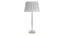 Hexa Table Lamp (Grey Shade Colour, Cotton Shade Material, Brass White) by Urban Ladder - Design 1 Details - 
