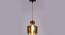 Harper Pendant Lamp (Amber) by Urban Ladder - Front View Design 1 - 304032