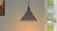 Aplomb Hanging Lamp (Mat Brown) by Urban Ladder - Half View Design 1 - 