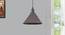 Aplomb Hanging Lamp (Mat Brown) by Urban Ladder - Design 1 Semi Side View - 304092