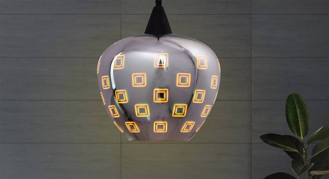 Dayton Pendant (Chrome) by Urban Ladder - Half View Design 1 - 