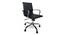 Charles Study Chair - 2 Axis Adjustable (Black) by Urban Ladder - Cross View Design 1 - 304244