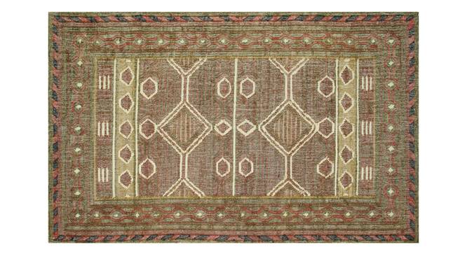 Alaiyana Dhurrie (Red, 152 x 244 cm  (60" x 96") Carpet Size) by Urban Ladder - Design 1 Details - 
