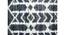 Aztec Black Carpet (Black, 61 x 122 cm (24" x 48") Carpet Size) by Urban Ladder - Design 1 Details - 304649