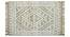 Maya Natural Carpet (61 x 122 cm (24" x 48") Carpet Size, Natural Ivory) by Urban Ladder - Front View Design 1 - 304660