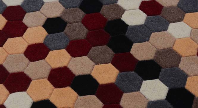 Carina Carpet (Red, 56 x 140 cm (22" x 55") Carpet Size) by Urban Ladder - Design 1 Details - 304750
