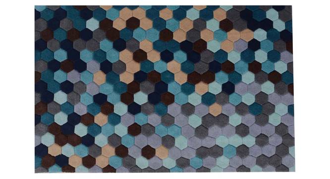 Carina Carpet (Blue, 56 x 140 cm (22" x 55") Carpet Size) by Urban Ladder - Design 1 Details - 304810