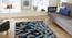 Carina Carpet (Blue, 91 x 152 cm  (36" x 60") Carpet Size) by Urban Ladder - Front View Design 1 - 304815