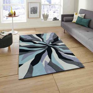Carpet Collections In Chennai Design Grey Abstract Hand Tufted Wool 3 X 5 Feet Carpet