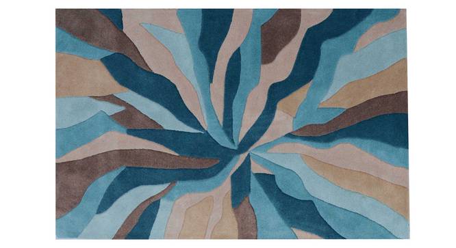 Carmela Carpet (Blue, 91 x 152 cm  (36" x 60") Carpet Size) by Urban Ladder - Design 1 Details - 304996