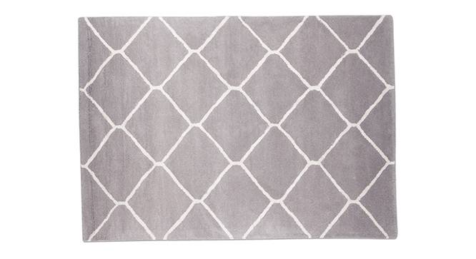 Virginia Hand Tufted Carpet (Grey, 152 x 236 cm  (60 x 93") Carpet Size) by Urban Ladder - - 30507